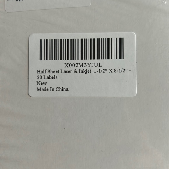 SHIPPING ADDRESS LABELS(50ct)NWT - Picture 2 of 2
